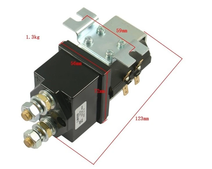 Hanzhi Forklift Parts DC 12V Contactor For Byd, CPD25 (ZJ400Y/12F-D1) factory